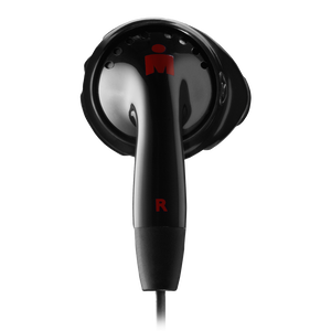 Ironman Inspire Talk Sport - Black - In-the-ear, sport earphones feature TwistLock® Technology - Back